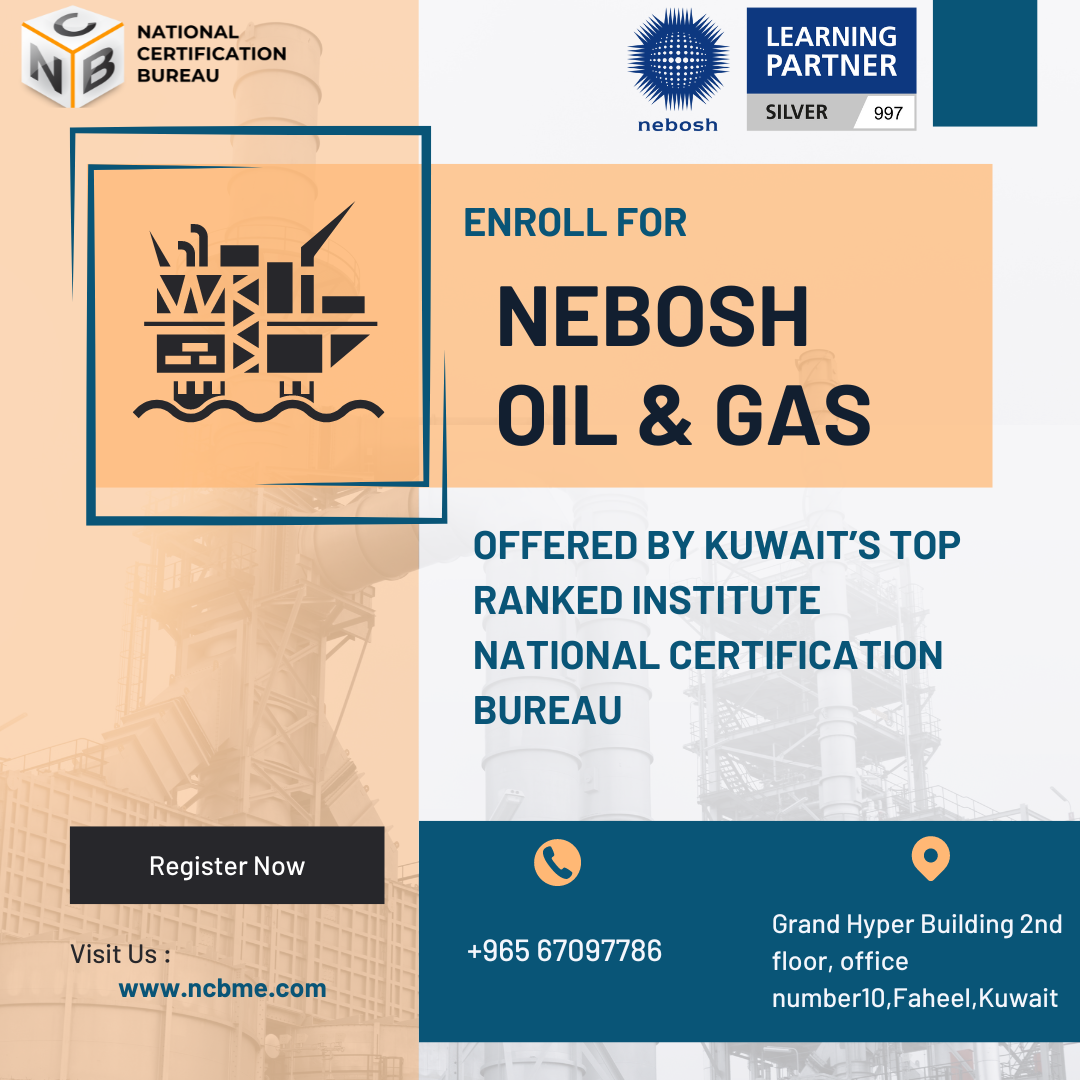 Enroll for NEBOSH Oil and Gas