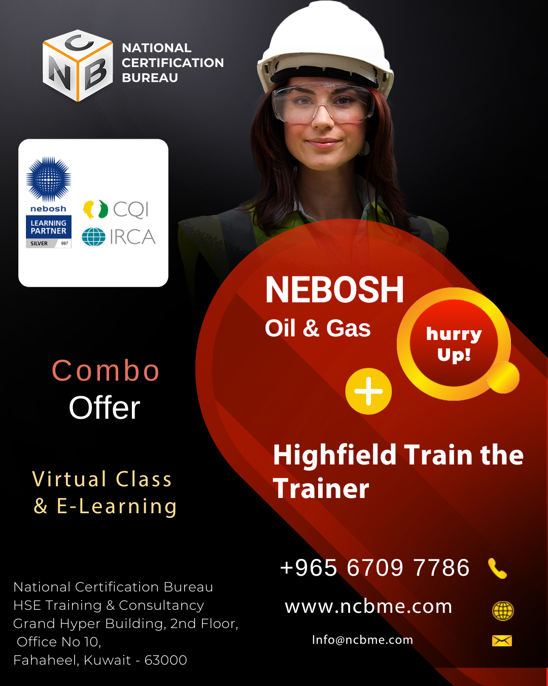 Enroll for NEBOSH Oil & Gas & Highfield train the trainer